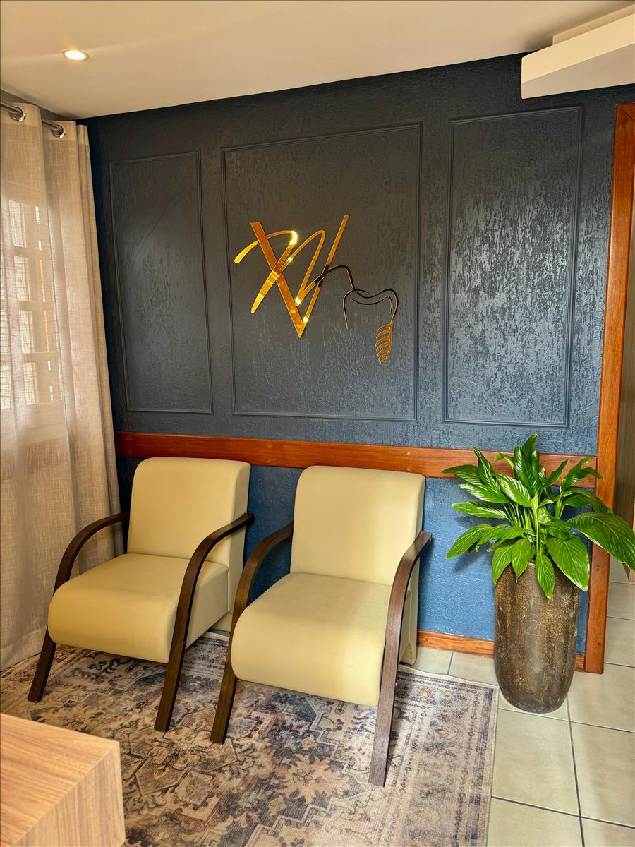 Sala de espera do consultório do Dr. Vinicius de Moraes